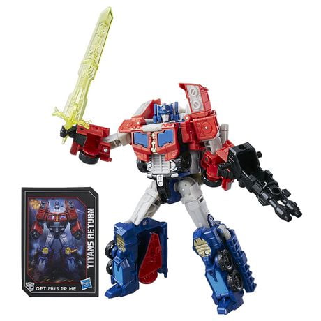 Transformers Generations Titans Return Voyager Class Optimus Prime And ...