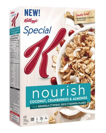 Kellogg's Special K Nourish Coconut, Cranberries & Almonds, Cereal 