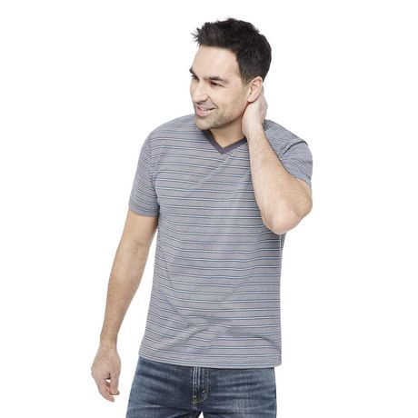 George Men's Stretch V-Neckline Tee - Walmart.ca