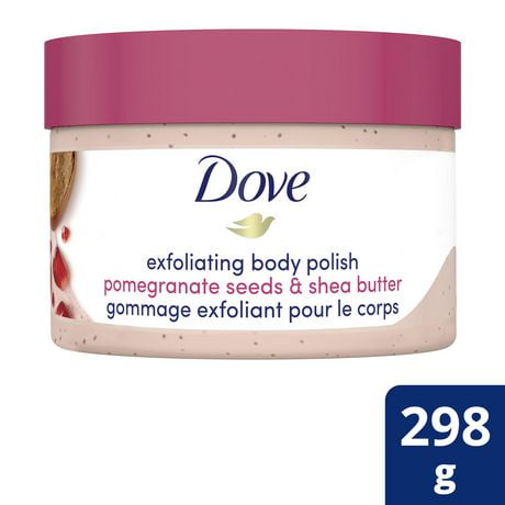 Dove Pomegranate Seeds & Shea Butter Exfoliating Body Polish, 298g