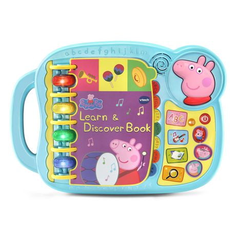 VTech Peppa Pig Learn & Discover Book - English Version - Walmart.ca