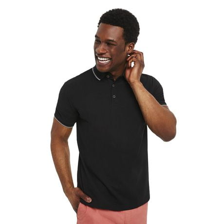 George Men's Stretch Pique Polo | Walmart Canada