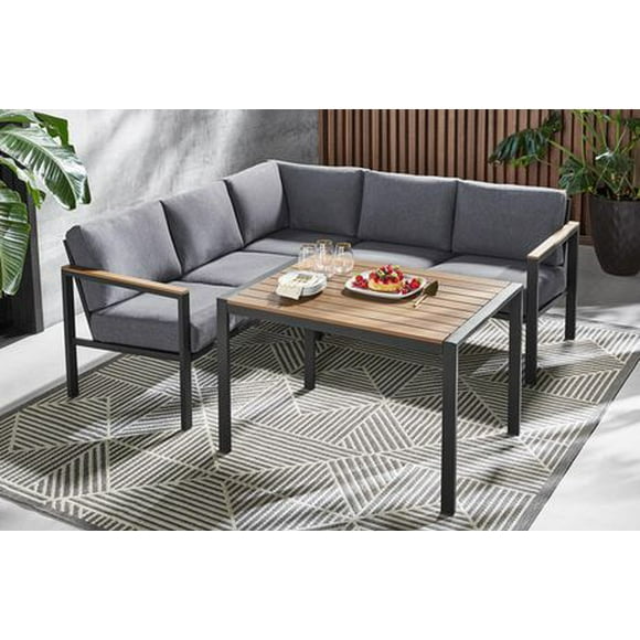 Eclipse Sectional Set, All-Season Table and Chairs