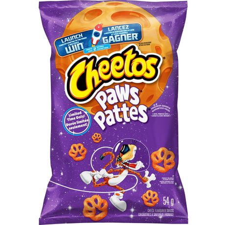 Cheetos Paws Cheddar Cheese Flavoured Snacks 54g | Walmart Canada