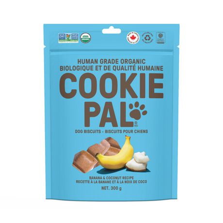 Cookie Pal Biscuits Pour Chiens Recette a Banane et a la Noix de Coco