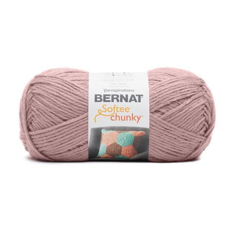 Bernat® Softee® Chunky™ Yarn, Acrylic #6 Super Bulky, 14oz/400g, 431 Yards, Economical size knitting yarn