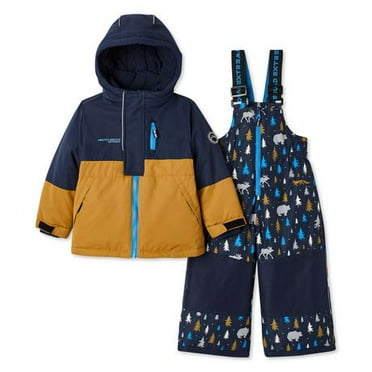 Bass Creek Outfitters Boys 2T-20 High Visibility 2-Piece Snowsuit