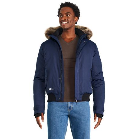 Navy blue deals jacket walmart