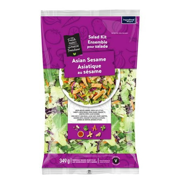 Your Fresh Market Asian Sesame Salad Kit, 349 g