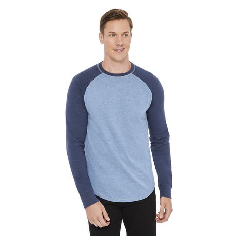 Download George Men's Long Sleeve Raglan Tee | Walmart Canada