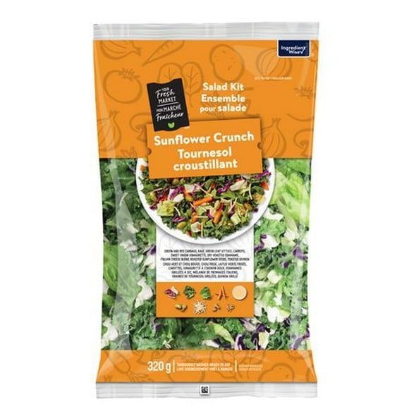 Your Fresh Market Sunflower Crunch Salad Kit, 320 g