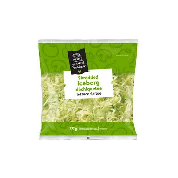 Your Fresh Market Shredded Iceberg Lettuce, 227 g