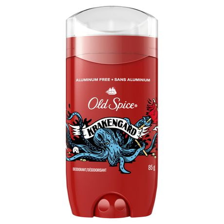 Old Spice Aluminum Free Deodorant for Men, Krakengard, 48 Hr. Protection, 85 g