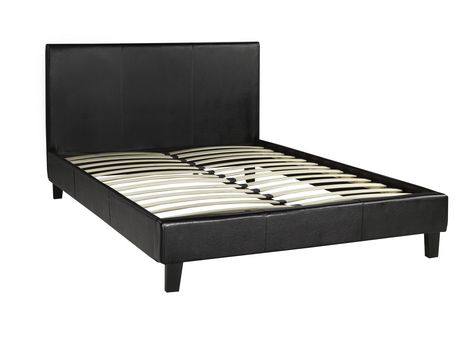 Brassex Inc Brassex Full Size Platform Bed Black Walmart Canada