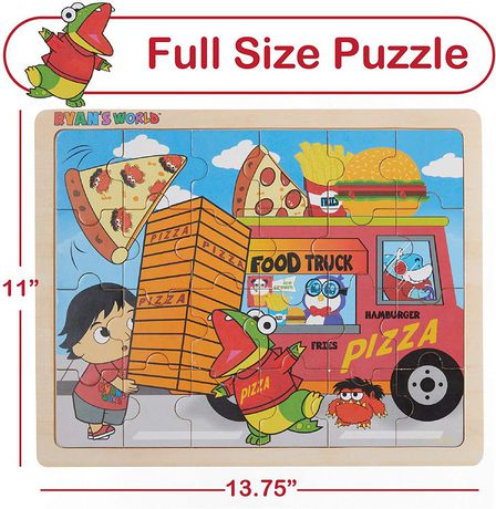 wooden jigsaw puzzle pc truck ryan