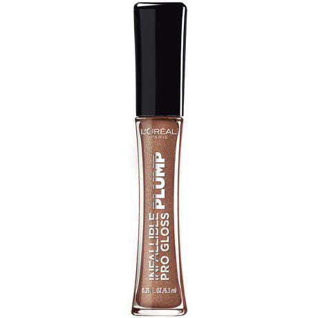 L'Oreal Paris Infallible Pro-Gloss Lip Plumper with Hyaluronic Acid, Mirror 600, 0.21 fl. oz., Hydrating Plumping Gloss