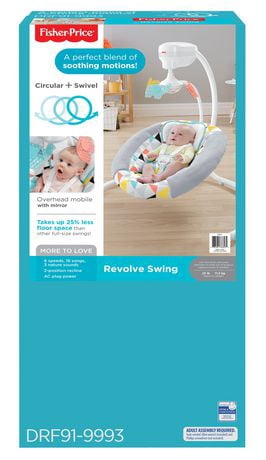 fisher price circular and swivel swing