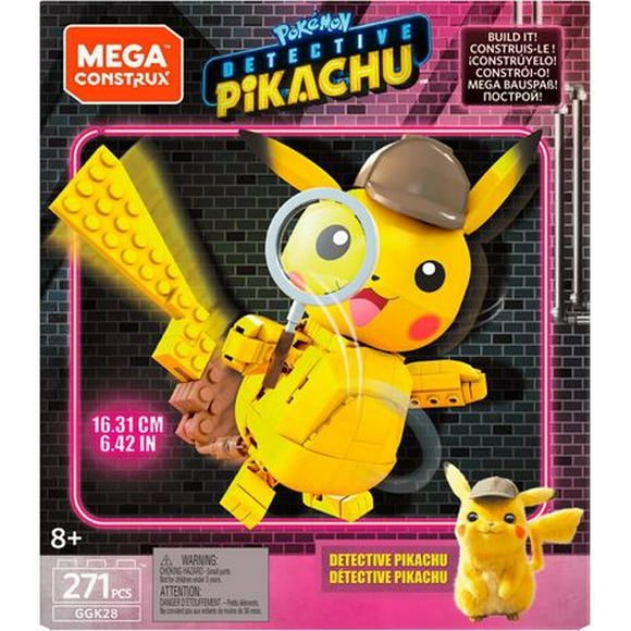 Mega Construx Detective Pikachu Medium Detective Pikachu