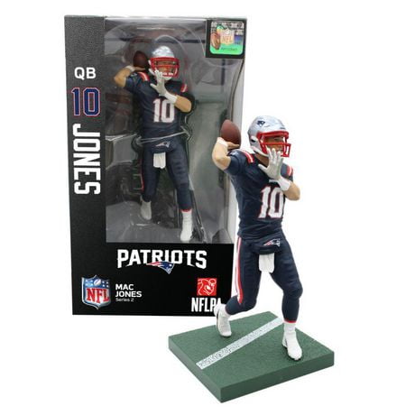NFL Mac Jones (Patriots de la Nouvelle-Angleterre) - Figurine 6"
