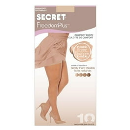 Secret® Freedom Plus Ultra Stretch 1pk Pantyhose, Size 1X to 3X 