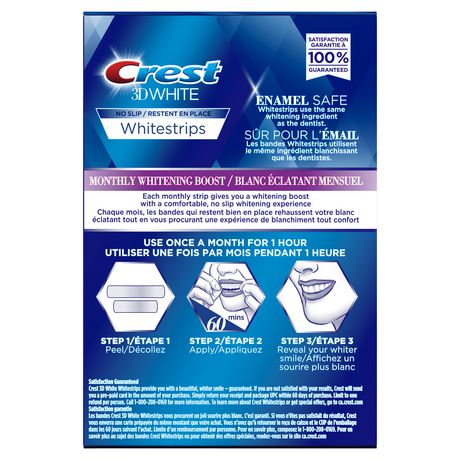 Crest 3d pro effects professional teeth whitening whitestrips