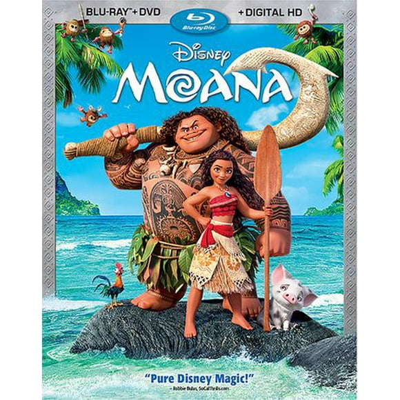 Moana (Blu-ray + DVD + HD Numérique)