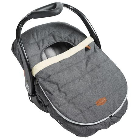 JJ Cole Car Seat Cover - Heather Grey, 0-12 months