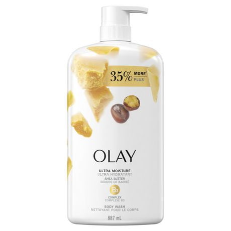 Olay Ultra Moisture Body Wash with Shea Butter, 887 mL