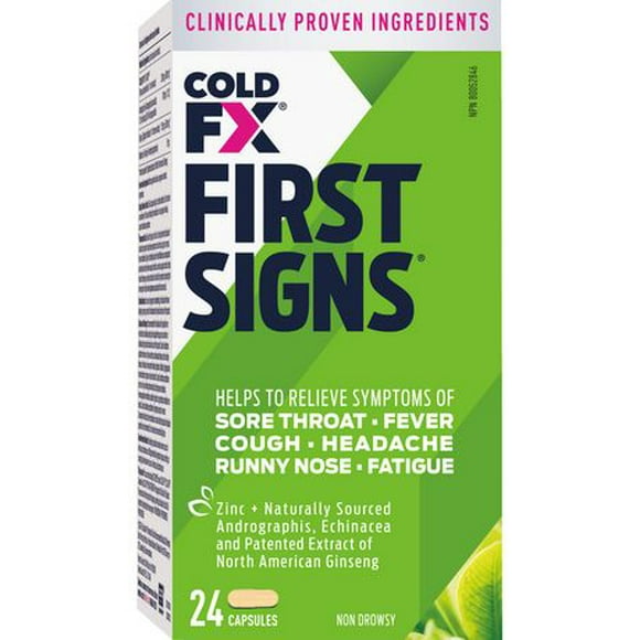 COLD-FX® First Signs, 24 capsules