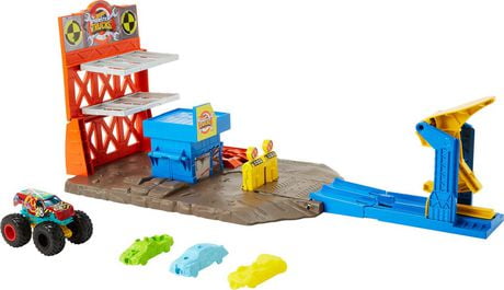 hot wheels demolition derby track