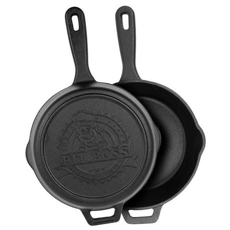 Pit Boss 12" Deep Cast Iron Skillet with Lid