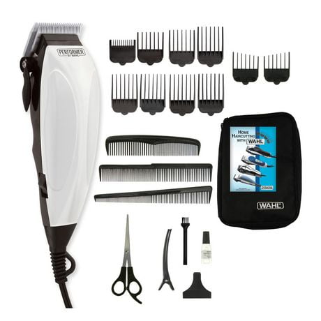 Wahl Performer (20 Piece Home Cut Kit) - Model 3160, Kit is complete with accessories and soft storage case.
