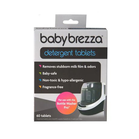 Baby Brezza Bottle Washer Pro Detergent Tablets, 2 x 30