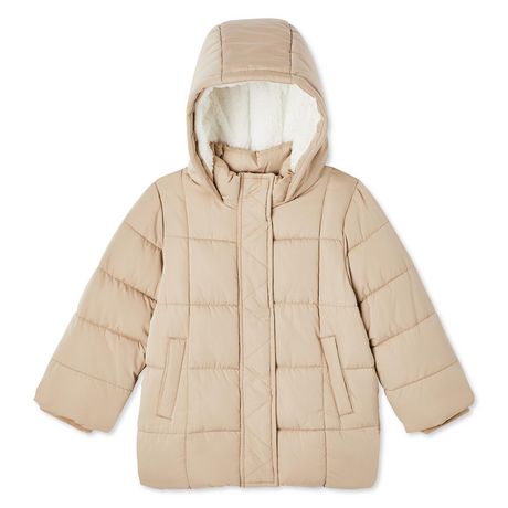 George Toddler Girls' Quilted Parka | Walmart Canada