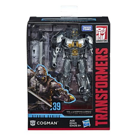 Jouet Transformers Studio Series 39, figurine Cogman du film Transformers: Le dernier chevalier, classe de luxe, 8 ans et plus, 11 cm