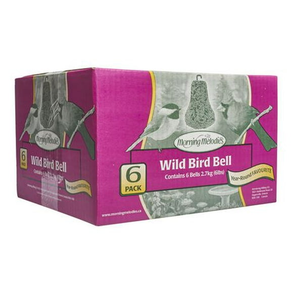 Morning Melodies Wild Bird Bell 6 pack