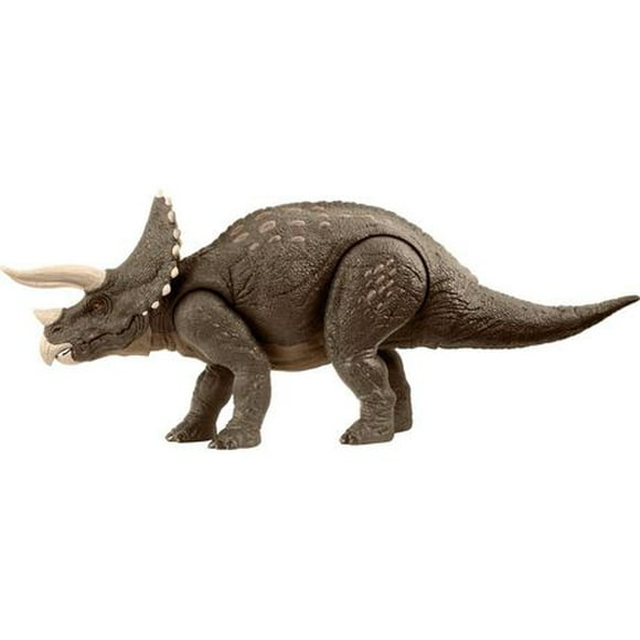 Jurassic World Triceratops Dinosaur Toy, Habitat Defender Figure