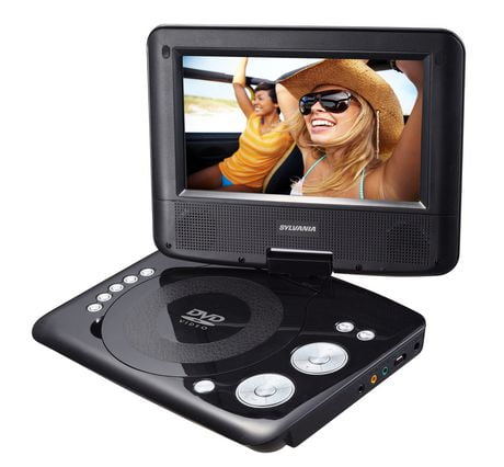 Sylvania 7” Swivel Screen Portable DVD Player - SDVD7073 | Walmart Canada