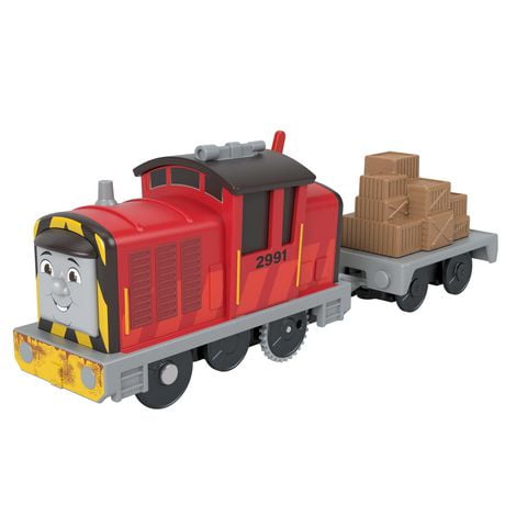 Thomas and Friends Salty Toy Train, Motorized Engine with Cargo