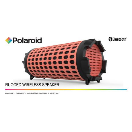 polaroid rugged wireless speaker