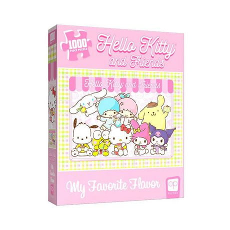 USAopoly Hello Kitty and Friends "My Favorite Flavor" Casse-Tête De 1000 Pièces