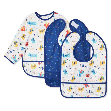George Baby Baby Bibs, Water resistant, Washable, Stain and Odor ...