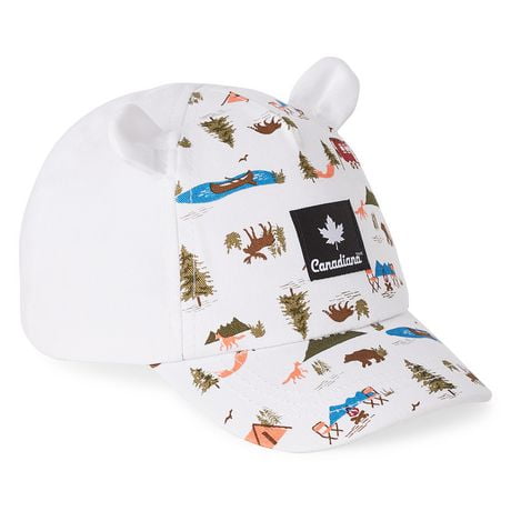 Canadiana Infants' Gender Inclusive Twill Baseball Cap, Sizes 6/12-12/24 months