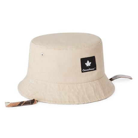 Canadiana Infants' Gender Inclusive Reversible Bucket Hat, Sizes 6/12-12/24 months