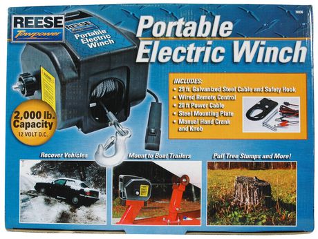 Treuil électrique portatif Reese Towpower 