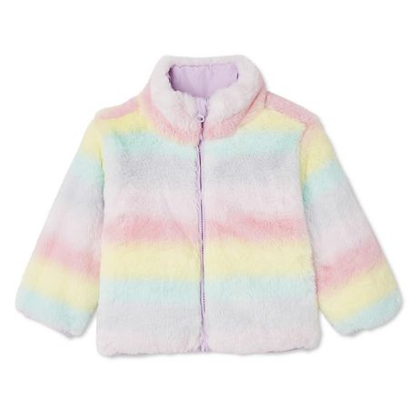 George Toddler Girls' Reversible Puffer Jacket | Walmart Canada