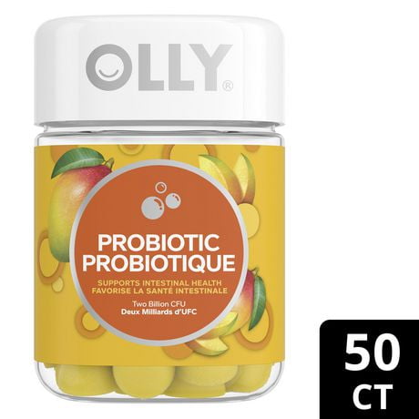 OLLY  with Tropical Mango Probiotic Supplement