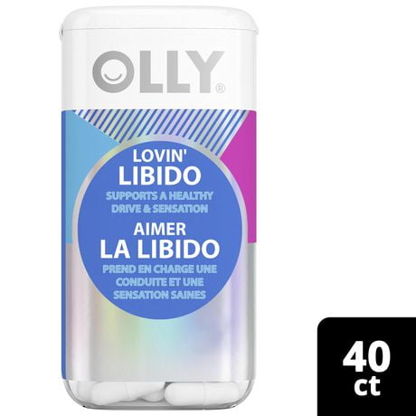 Suppléments en Capsules OLLY Aimer la Libido 40 Suppléments en Capsules
