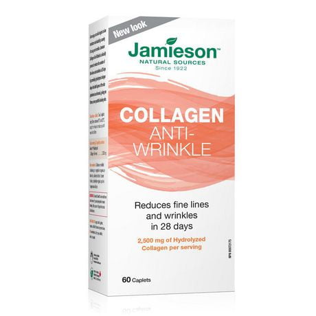 Jamieson Collagen Anti-Wrinkle 500mg, 60 capsules