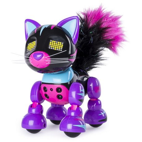 Zoomer - Meowzies - Tiger - Interactive Kitten with Lights - Sounds And ...